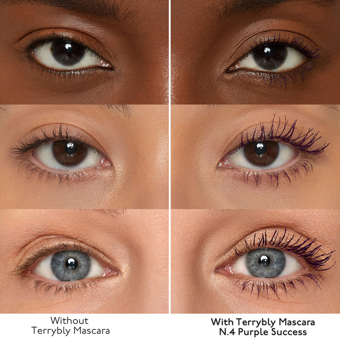 PDP Terrybly Mascara Before After N4 Purple Success